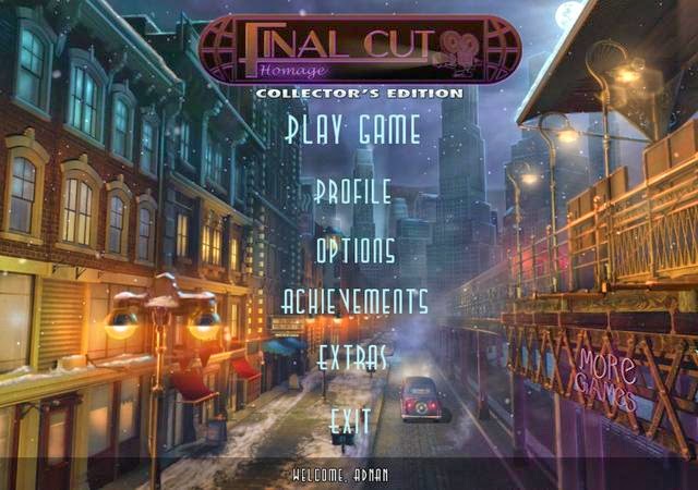 Final Cut: Homage Collector's Edition