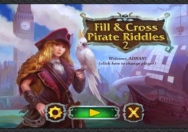 Fill & Cross. Pirate Riddles 2