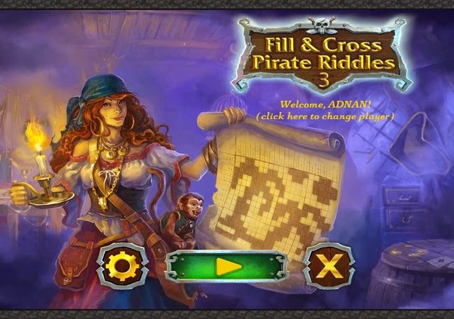 Fill and Cross: Pirates Riddles 3