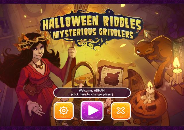Halloween Riddles: Mysterious Griddlers